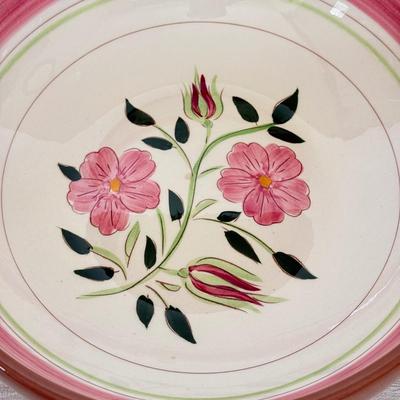 LOT 275K: Vintage Stangl Pottery Wild Rose Bowls