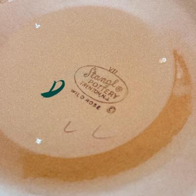 LOT 275K: Vintage Stangl Pottery Wild Rose Bowls