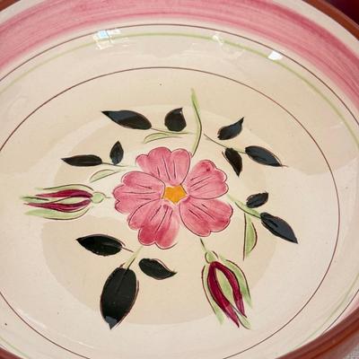 LOT 275K: Vintage Stangl Pottery Wild Rose Bowls