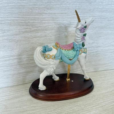 LOT 279D: Lenox Carousel Horse & Unicorn