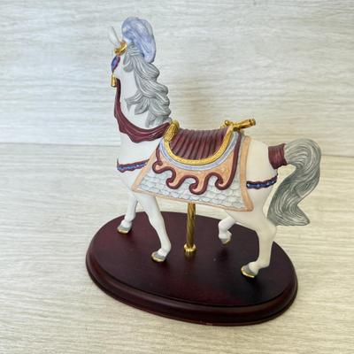 LOT 279D: Lenox Carousel Horse & Unicorn