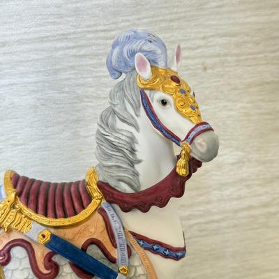 LOT 279D: Lenox Carousel Horse & Unicorn