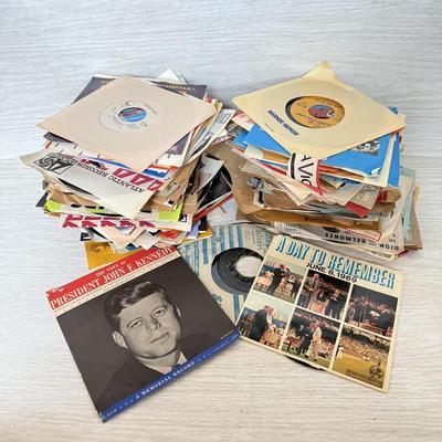 LOT 281D: Collection of Vintage 45s