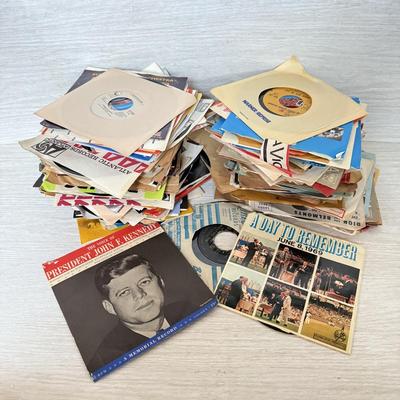 LOT 281D: Collection of Vintage 45s