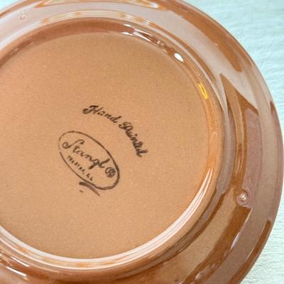 LOT 282D: Vintage Stangl Pottery Hand Painted Bitter Sweet Dishes