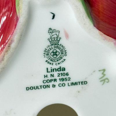LOT 284K: Vintage China Collection: Royal Doulton "Linda" & "Darling," Crown Floral Trinket Box, Stangl Flower...