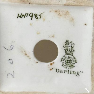 LOT 284K: Vintage China Collection: Royal Doulton "Linda" & "Darling," Crown Floral Trinket Box, Stangl Flower...