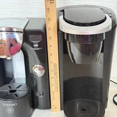 LOT 285K: Single Serve Coffee Makers: Keurig K-Compact K35 & Bosch Tassimo