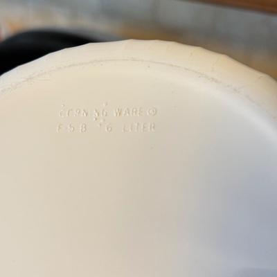 LOT 286K: White Corning Ware Casserole Baking Dishes