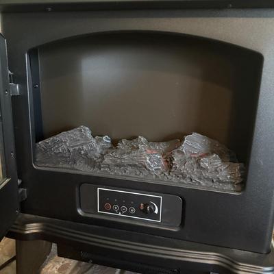 LOT 288F: Duracraft Corp. Air Heater Model CZ-308 & Duraflame Electric Fireplace Model DFS-550-22