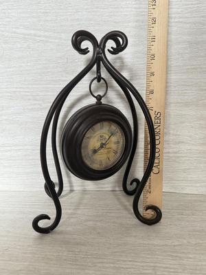LOT 293: Vintage-Style Home Decor Clocks