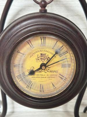 LOT 293: Vintage-Style Home Decor Clocks