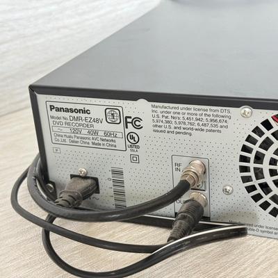 LOT 297F: Panasonic VCR/DVD Player Model DMR-EZ48V