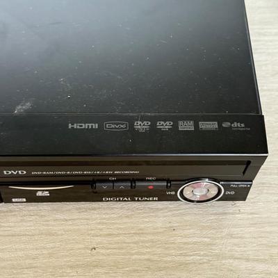 LOT 297F: Panasonic VCR/DVD Player Model DMR-EZ48V