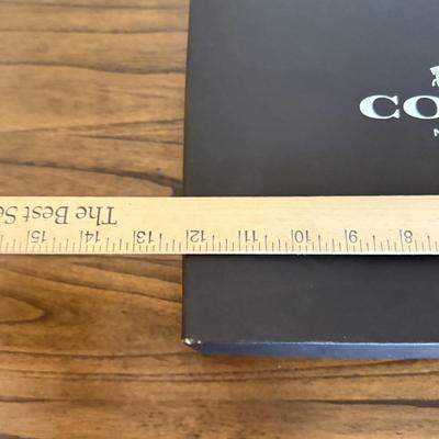 LOT 304D: Coach New York Gift Boxes & Cloth Bags