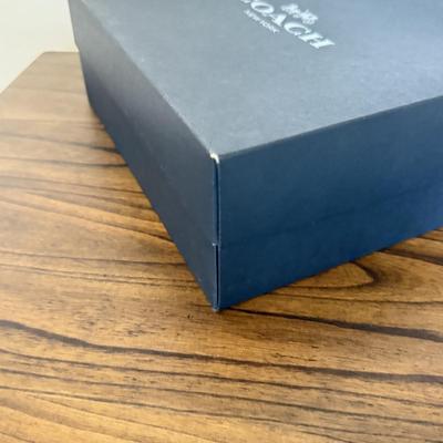 LOT 304D: Coach New York Gift Boxes & Cloth Bags