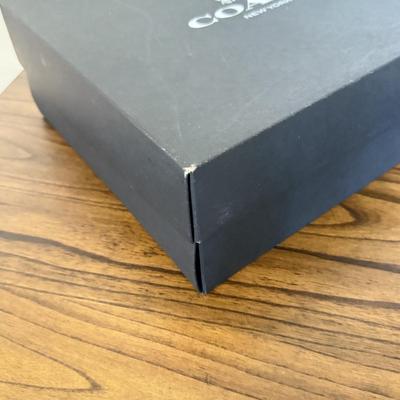 LOT 304D: Coach New York Gift Boxes & Cloth Bags