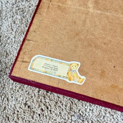 LOT 306D: Sharon Powers Basket Cross Stitch Artwork