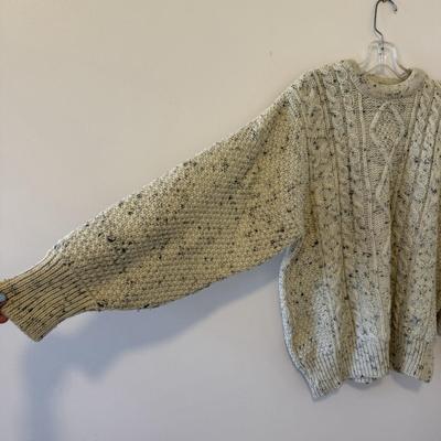 Country Collection Pure Wool Sweater, Cardigans & Winter Accessories, Size L (GB2-HS)