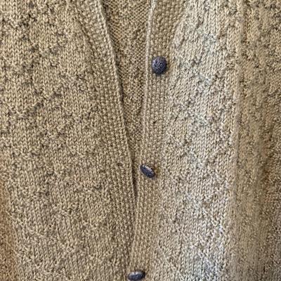 Country Collection Pure Wool Sweater, Cardigans & Winter Accessories, Size L (GB2-HS)
