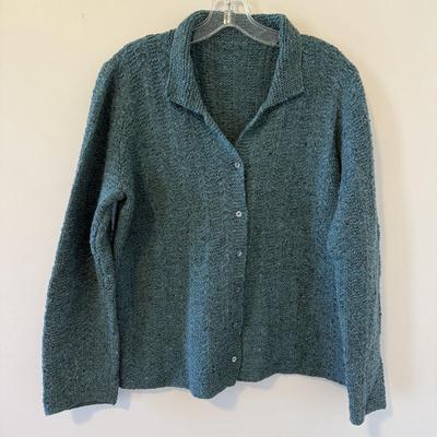 Country Collection Pure Wool Sweater, Cardigans & Winter Accessories, Size L (GB2-HS)
