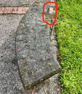 Stone Bench - broken