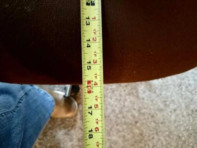 Vintage Brown Office Chair
