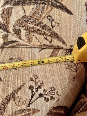 Vintage very large Sofa - 3 sections - 184" length - comes with an attached $5 bill