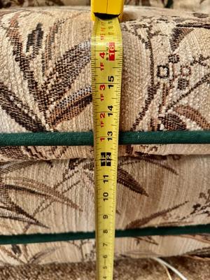 Vintage very large Sofa - 3 sections - 184" length - comes with an attached $5 bill