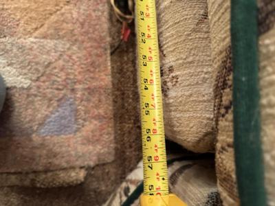 Vintage very large Sofa - 3 sections - 184" length - comes with an attached $5 bill