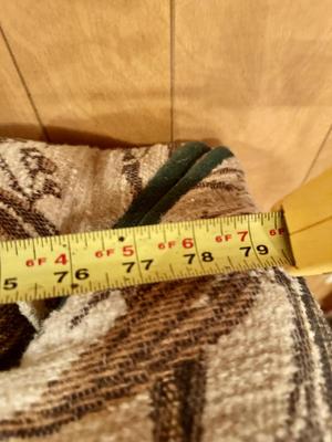 Vintage very large Sofa - 3 sections - 184" length - comes with an attached $5 bill