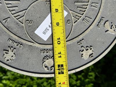 Vintage Sundial - dial is broken
