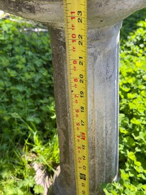 Vintage Sundial - dial is broken