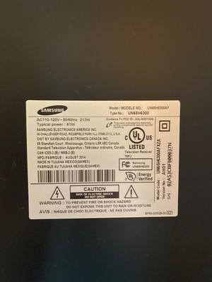 Samsung Smart TV 65" - works