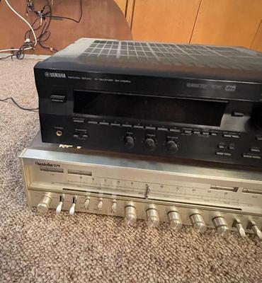 Lot of 3 Yamaha and 1 Quadrafelx 979 Receivers