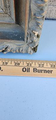 Original Vintage Pennywise Clown Painting in Ornate Frame Signed E.