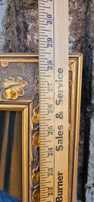 Large Nude Painting, Original painting, after Edgar Degas "Woman at her Bath" Framed