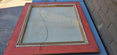 Large Nude Painting, Original painting, after Edgar Degas "Woman at her Bath" Framed