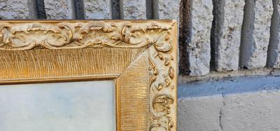 People working at a Mill in the Country Painting 1954