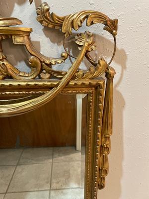 Ornate Gold Gild Mirror
