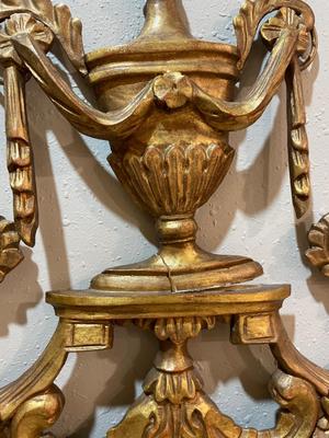 Ornate Gold Gild Mirror