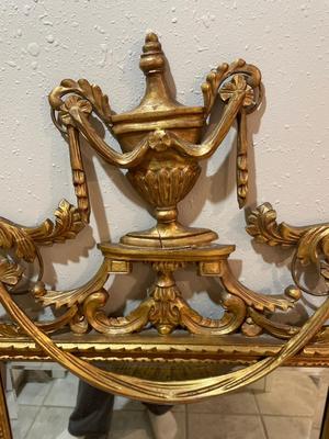 Ornate Gold Gild Mirror
