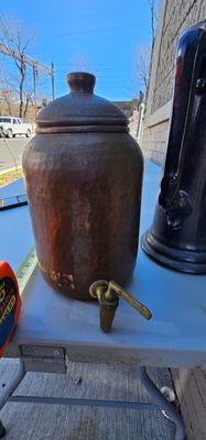 Antique Copper Drink Dispenser