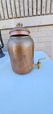 Antique Copper Drink Dispenser