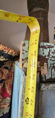 Old Kitchen Hoosier Cabinet without the parts, no back on it