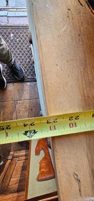 Old Kitchen Hoosier Cabinet without the parts, no back on it