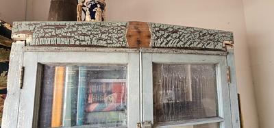 Old Kitchen Hoosier Cabinet without the parts, no back on it