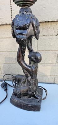 Lamp Figure Art Deco Joan of Arc