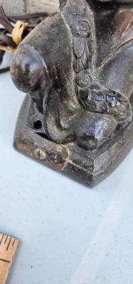 Lamp Figure Art Deco Joan of Arc