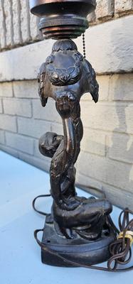 Lamp Figure Art Deco Joan of Arc